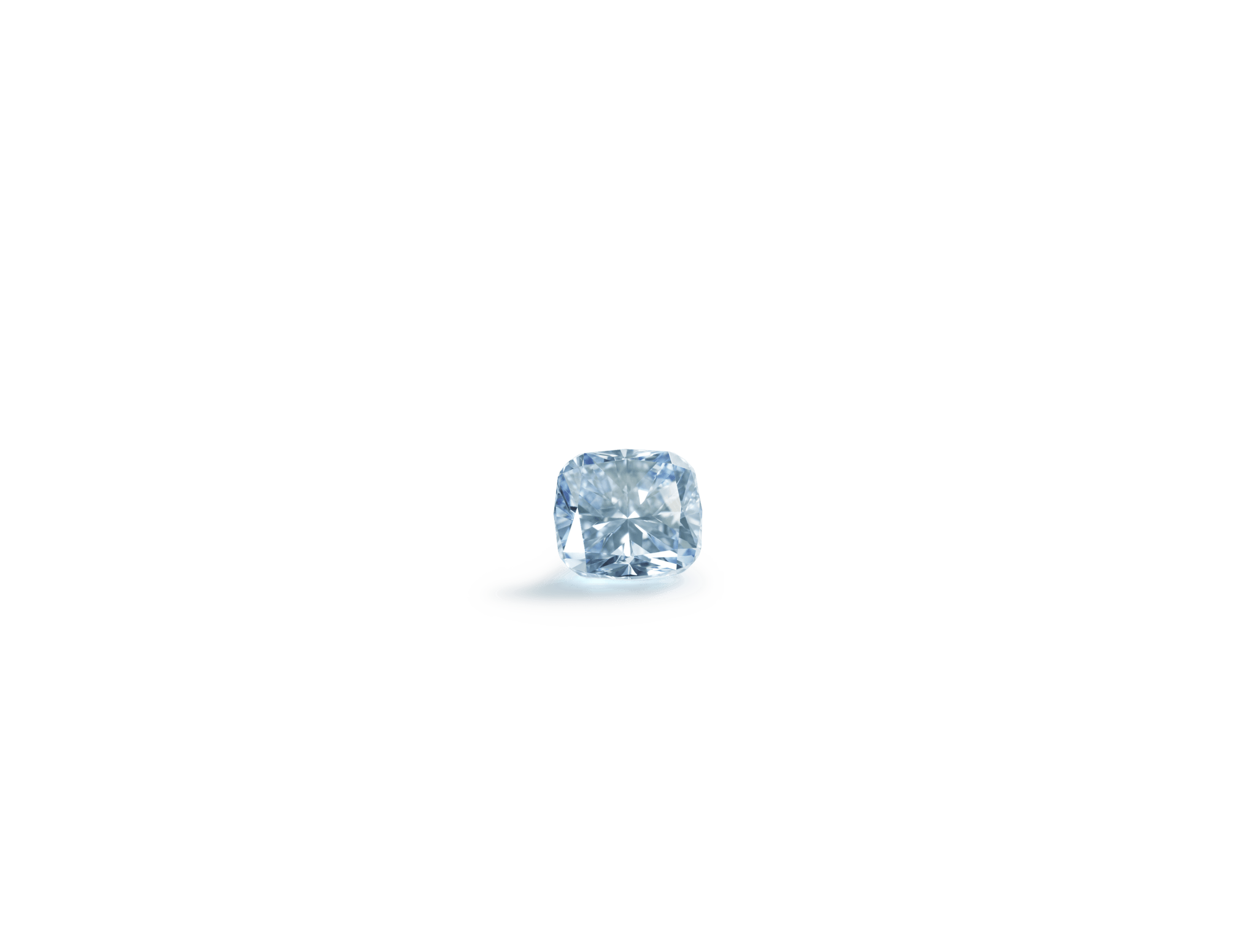 Lab-Grown Loose ⅝ct. Cushion Cut Diamond | Blue - #Lightbox Jewelry#