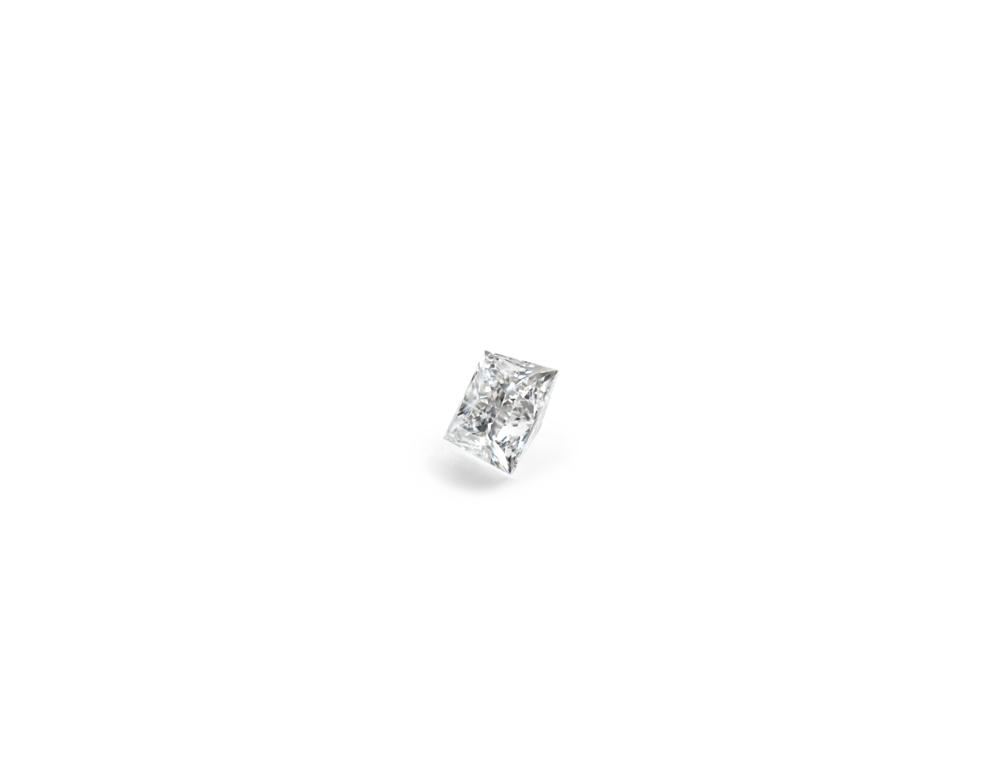 Lab-Grown Loose ¾ct. Princess Cut Diamond | White - #Lightbox Jewelry#